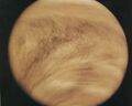 Venus mit Wolken, aufgenommen vom Pioneer Venus Orbiter